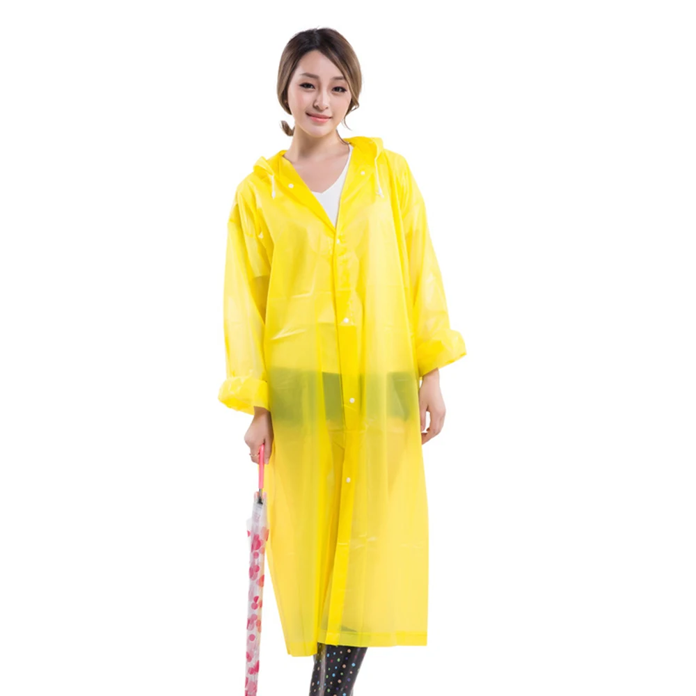 Chubasquero impermeable para hombre y mujer, poncho impermeable con rayas  reflectantes yeacher Guardapolvo