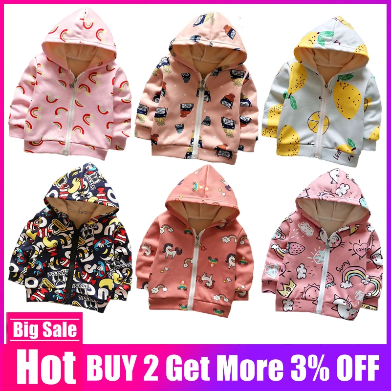 

2019 Kids Clothes Boys Jackets Unicorn Children Hooded For Girls Spring Autumn Coat Girls Knitted Cardigan Sweater Kid Clothes