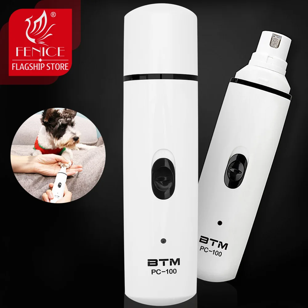 Fenice-Pet-Nail-Hair-Trimmer-Pet-Foot-Paw-Grinder-Grooming-Tool-USB-Rechargeable-USB-pet-electric.jpg Fenice Kisállat Köröm Hajvágó Kisállat Láb Mancs Daráló Ápoló Szerszám Usb Újratölthető Usb Pet Elektromos Körömlakk - Image 3