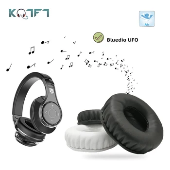 

KQTFT 1 Pair of Replacement Ear Pads for Bluedio UFO Plus HD Bluetooth 5.0 Stereo Headset EarPads Earmuff Cover Cushion Cups