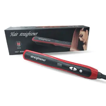 

Lcd Direct Hair Comb Negative Ion Non-Wound Ceramic Straightening Splint Straight Curling Dual-Purpose Inner Winding Hair Comb