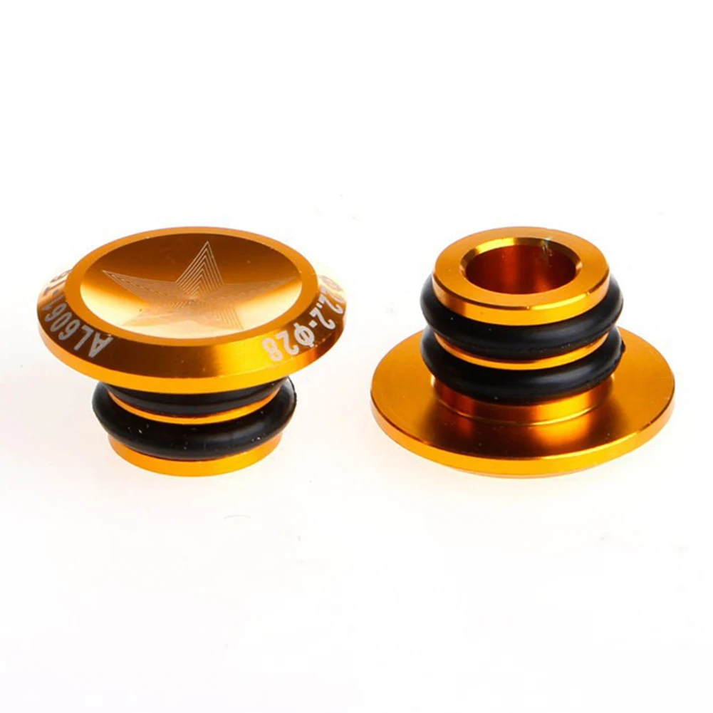 2Pcs Mountain Bicycle Bike Cycling Aluminum Alloy bicycle handlebar end plugs Handlebar Grip Plug Bar Ends for MTB bike Accessories