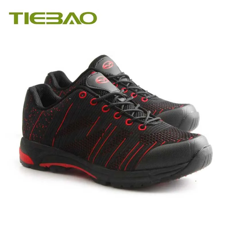 TIEBAO sapatilha ciclismo mtb Мужская обувь для отдыха и велоспорта самофиксирующиеся дышащие кроссовки для езды на велосипеде тканая обувь для велосипеда