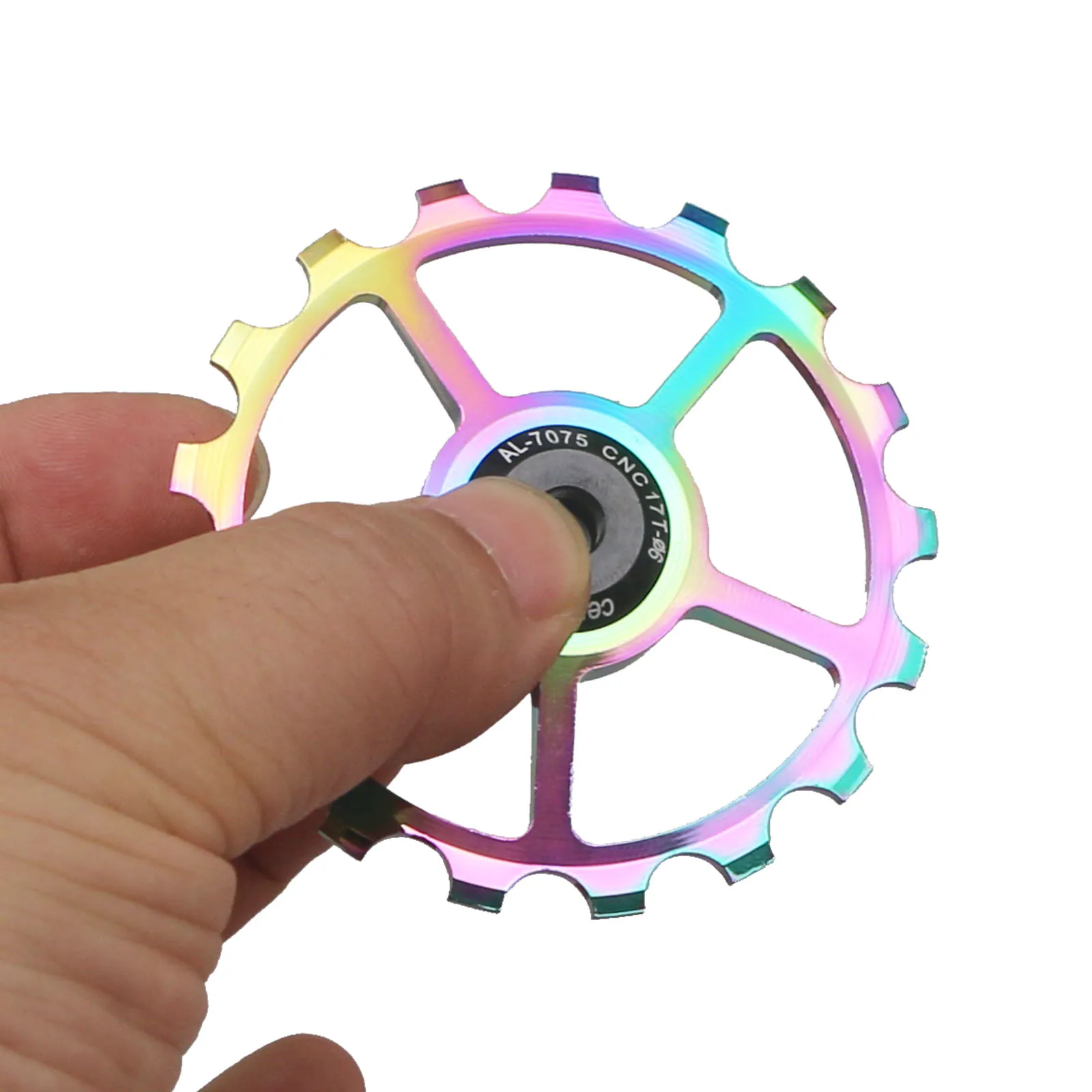 thumbnail image 2 of MUQZI Bike Rear Derailleur Jockey Wheel 11T 13T Pulley Guide Roller MTB 2 of 11