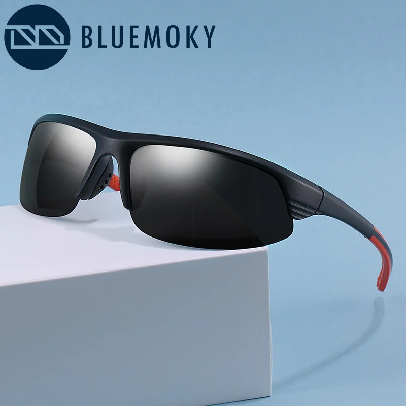 Мужские солнцезащитные очки с поляризацией BLUEMOKY классические винтажные