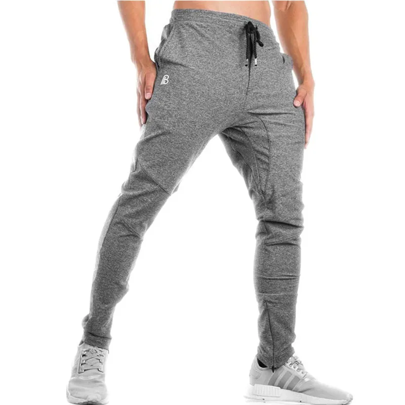 

Muscle Brother Sports Pants Sportsman Running Fitness Base Skinny Pants Slim Fit Breathable Casual Trousers Wei Pants