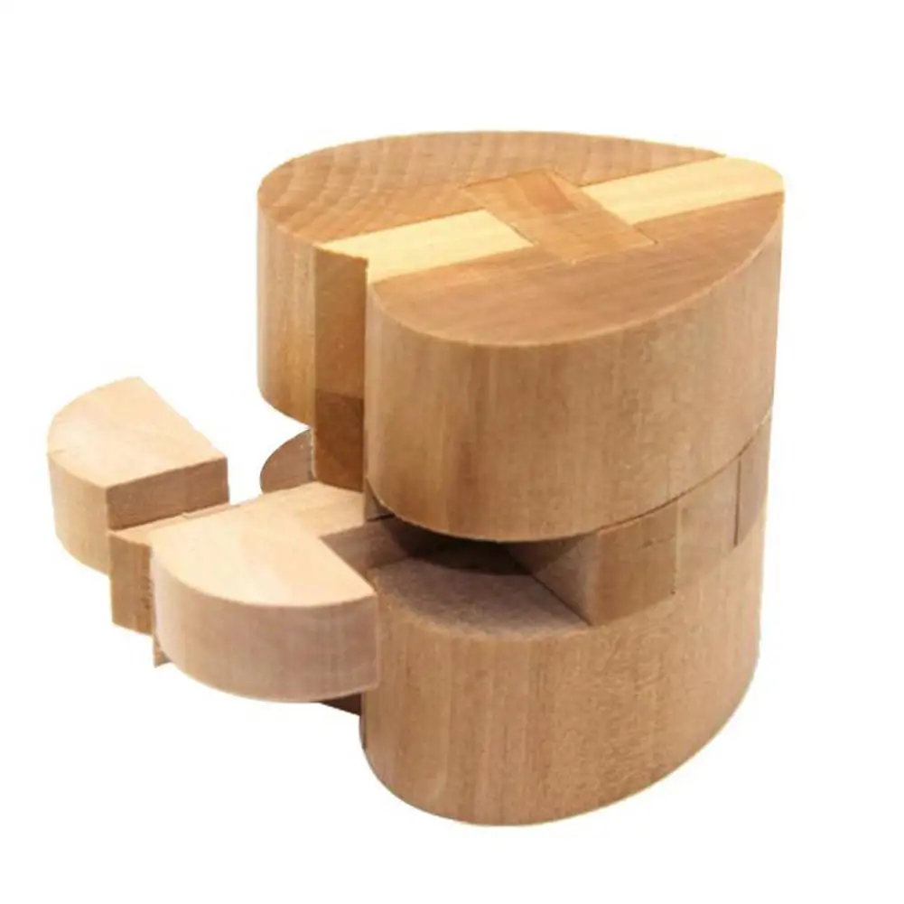 

Kong Ming Lock 3D Wooden Puzzle Game Toy for Adults Kids