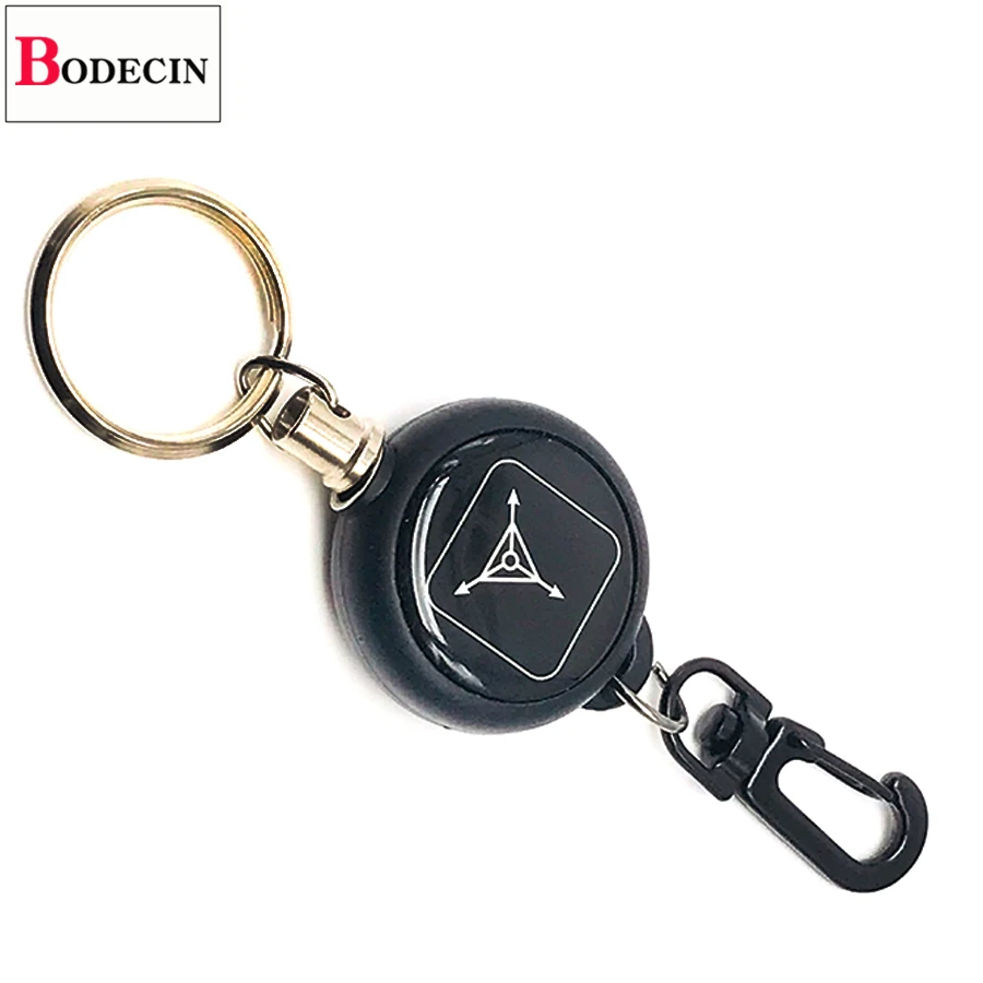 Tactical Retractable Outdoor Keychain/Edc Tool For Camping Equipment/Gear/Gadgets/Survival Steel Rope Burglar Key Chain/Ring