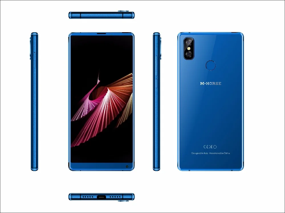 M-HORSE Pure 2 смартфон 5,99 ''18: 9 4 Гб ОЗУ 64 Гб ПЗУ Android 7,0 MTK6750 двойная задняя камера 16,0 Мп+ 13 МП 4G Сотовые телефоны отпечаток пальца