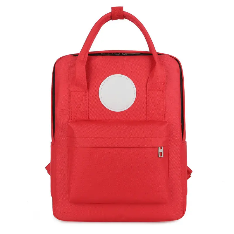 

Multi functional leisure 19 inch backpack carrying two shoulders large capacity multi-functional bag solid color printable bag
