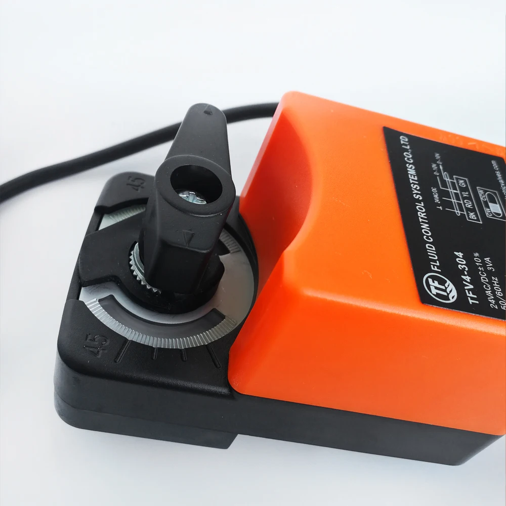 TFV4 304 модулирующий привод клапана 4Nm AC/DC24V 0 10V пропорциональный клапана|actuator