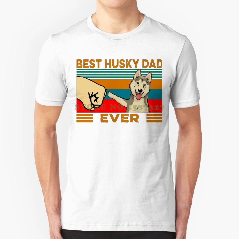 Husky Dad Ever Fashion Vintage Tshirt 