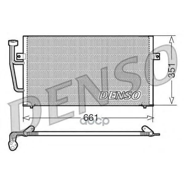 Радиатор Кондиционера Denso арт. DCN33008
