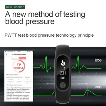 

M2 Plus 0.86 Inch Heart Rate Blood Pressure Wristband Smart Pedometer Band Call SMS Display Bracelet For iOS Android