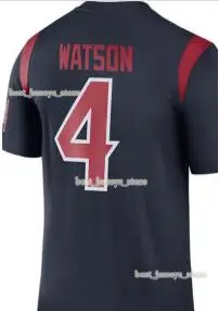 4 Deshaun Watson 99 J.J. Watt 10 DeAndre Hopkins 87 Demaryius Thomas 90 Jadeveon Clowney 32 Mathieu футбольные майки мужские - Цвет: 11