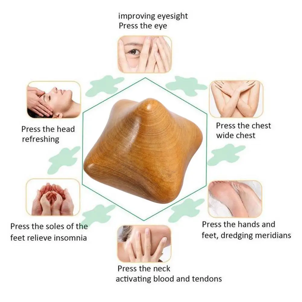 Вьетнамский ароматный деревянный Рефлексология ног иглоукалывание тайский ролик-массажер спа медицинский инструмент здравоохранения деревянный шарик-массажер