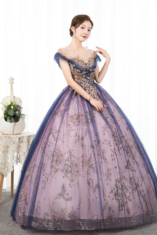 Quinceanera Dress Luxury Party Prom Formal Dress Short Sleeve Floor-length Ball Gown Vintage Quinceanera Dresses Customized
