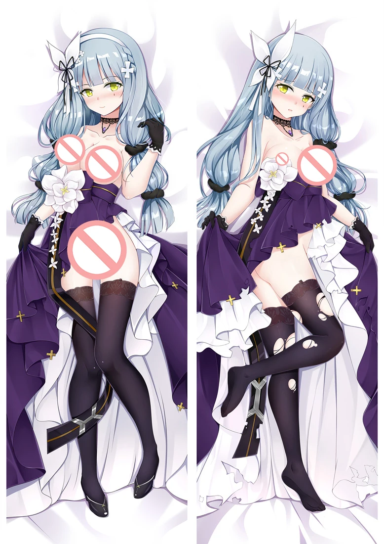 Аниме Девушки спереди Dakimakura Чехол персонажи DSR50& hk416 подушку Чехол Suomi& WA2000 обнимает тело наволочка - Цвет: S4