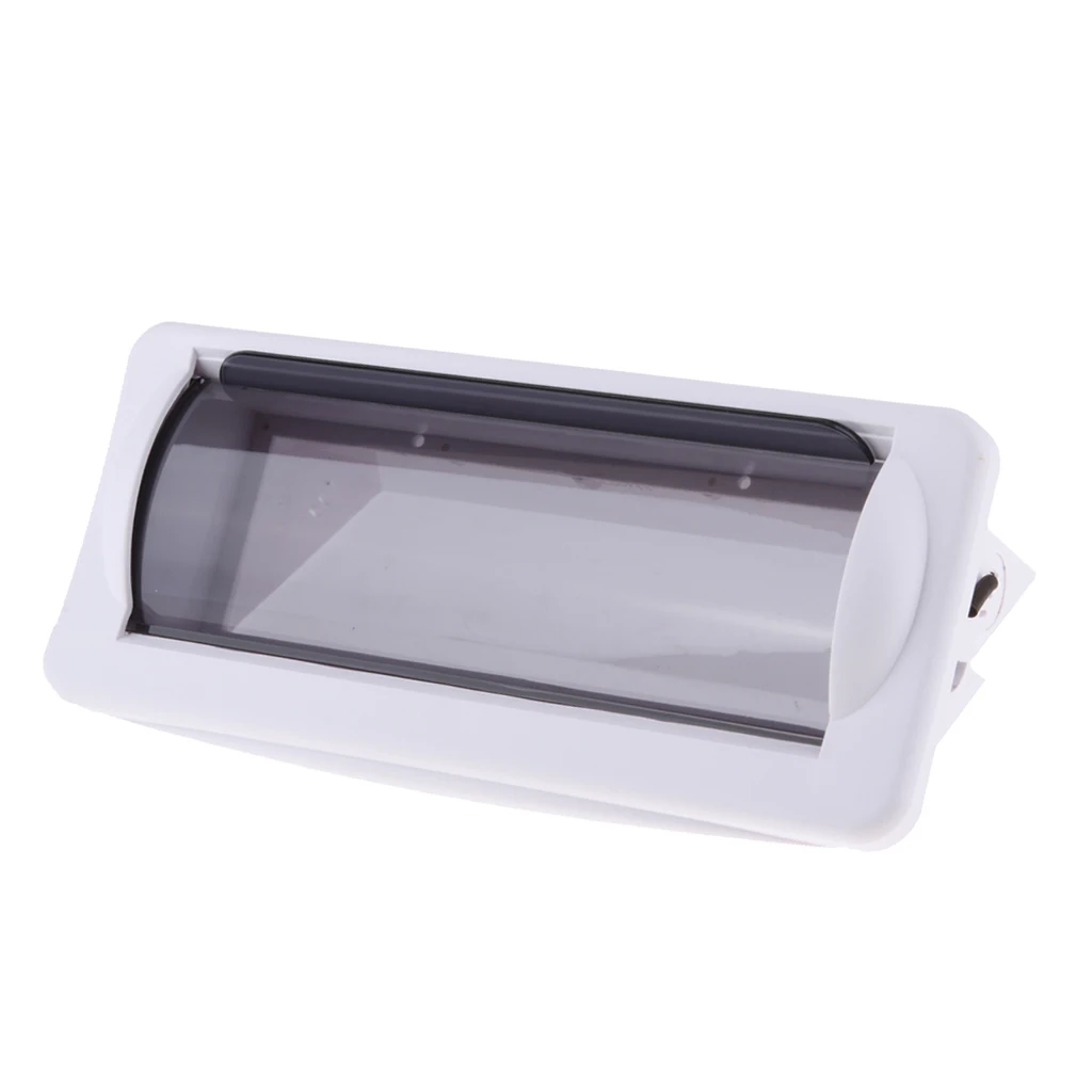 1 Pcs Boat Flush Mount Stereo Cover Housing Radio Splash Guard ABS Waterproof For Marine/Caravan/RV/Yacht Radio CD MP3 DVD Etc