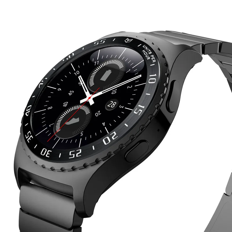 3 шт. для samsung gear S2 классический SM-R732 металлический ободок кольцо защитное кольцо стальное кольцо