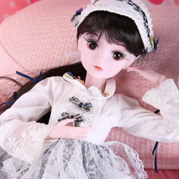 Sharon UCanaan 1/3 BJD кукла 60 см/23,6 ''Высота 19 шарнирные куклы(парик Обувь Одежда волосы глаза макияж) коллекция игрушек - Цвет: Sharon