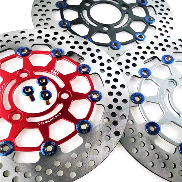 Universal RPM NCY CNC motorcycle brake disc 260mm adapter bracket for Yamaha Honda KTM Kawasaki Suzuki BWS dio JOG Cygn Aerox