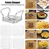 Multifunctional 5 In 1 Fruit Vegetable Slicer Stainless Steel Potato Apple Cutter Fries Making Tool Kitchen Tools Accessories ► Photo 3/6