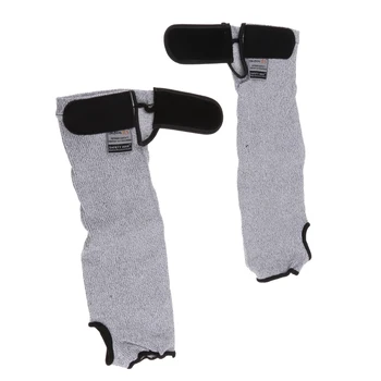 

Anti-Cut Wear-Resistant Work Protective Gloves Sleeves for Manufacture Industry Kitchen Fishing, 1 Pair