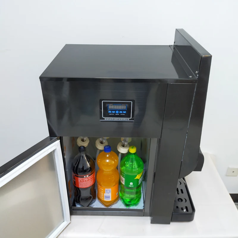 Restaurant Commercial Coke Beverage Dispenser Iced Coke Machine 3 Flavors Beverage Machine Cola Dispenser