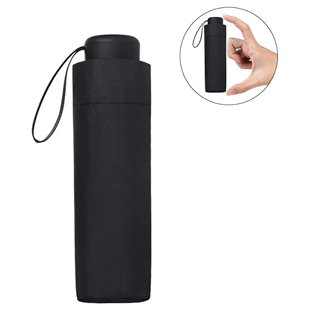 Портативный складной мини-зонт для женщин 1 шт. складные ветрозащитные зонты