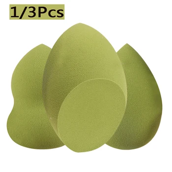 

1/3Pcs Fashion Waterdrop Makeup Sponge Face Foundation Powder Cream Blending Sponges beauty Cosmetic Tools Women's Make Up Tools