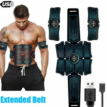 

Wireless Muscle Stimulator Trainer Electric Weight Loss Stickers Smart Fitness Abdominal Training Body Slimming Belt Massager