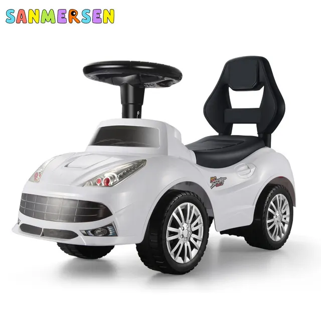 Baby Scooter Walker Kids Ride on Toys Four-Wheeled Swing Car with Music Multifunction Kids Boys Outdoor Toys Car 1-3 Years Old 1