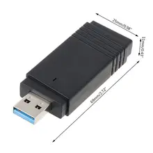 1200 Мбит/с USB 3,0 AC 2,4G/5G WiFi адаптер карта беспроводной Bluetooth 5,0 USB ключ