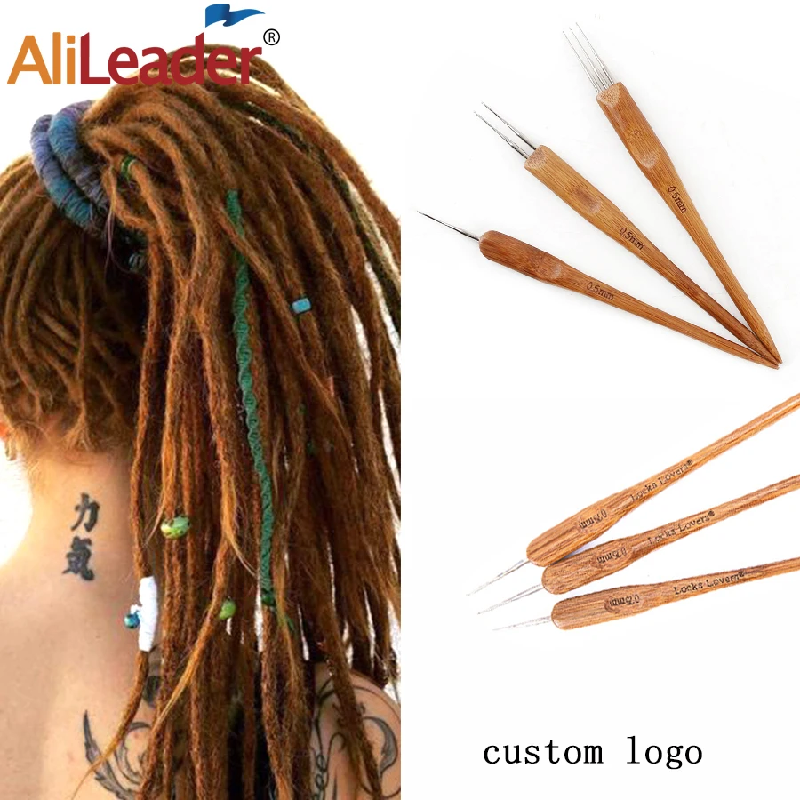 Gancho de moda para el cabello, mango de aguja de ganchillo de alta calidad, trenzas de pelo, accesorios de aguja, 1/Uds.