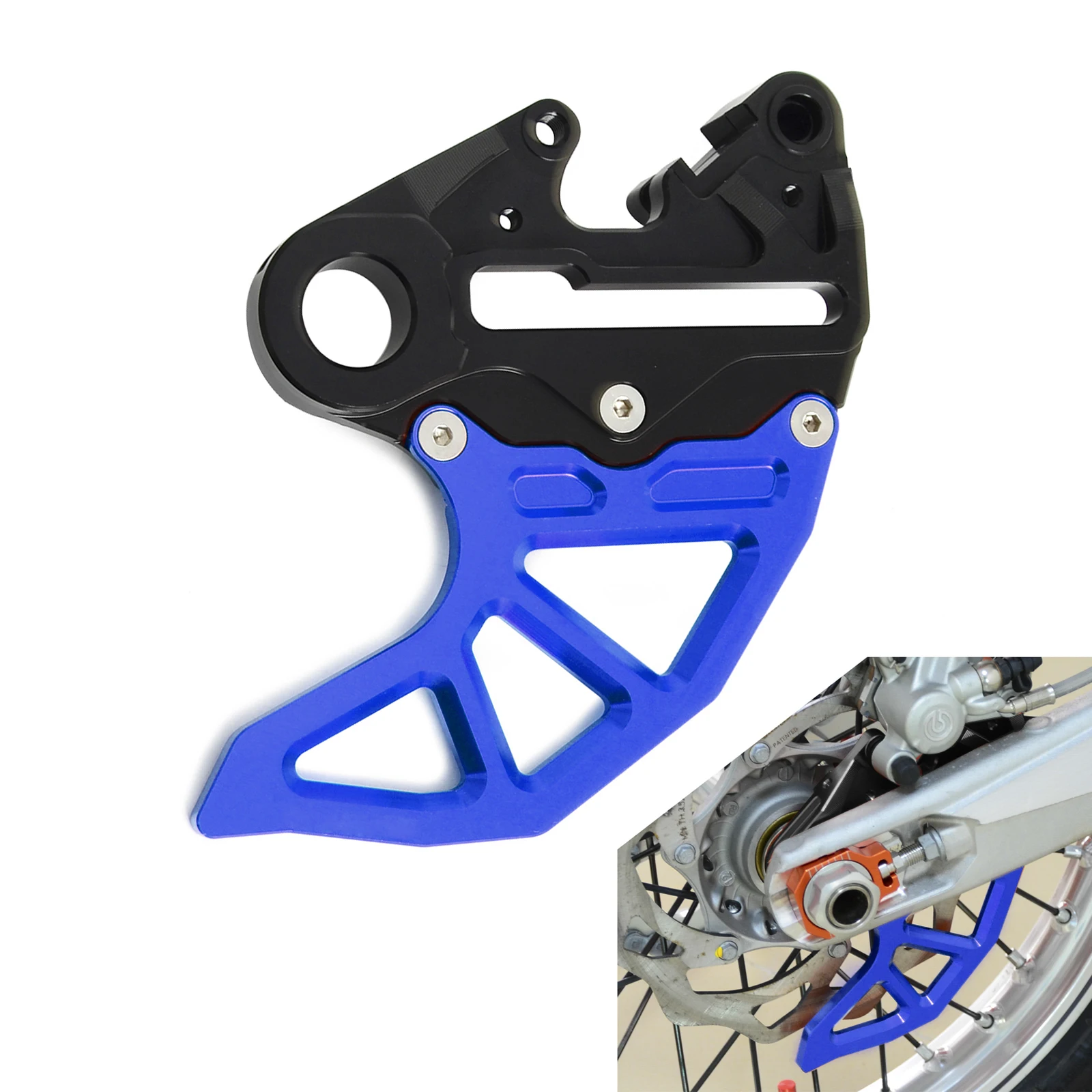 

NICENCNC Rear Brake Disc Guard Cover Protector For Husqvarna 125-450 TC/FC TC125 TC250 FC250 FC350 FC450 Brake Caliper Support