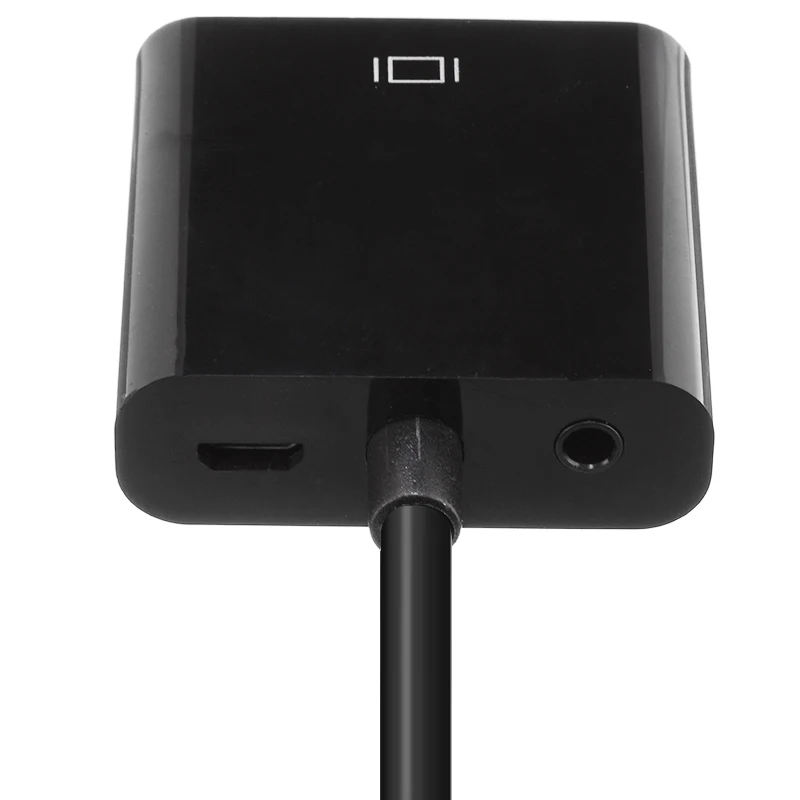HDMI к VGA Кабель-адаптер HDMI VGA кабели-конвертеры поддержка 1080P с аудио кабелем для ПК/монитора проектора