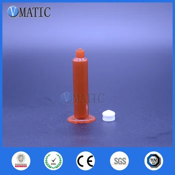 

Free Shipping 10cc/ml US Style Glue Dispensing Pneumatic Amber Syringe With Piston Plastic Dispenser Syringes