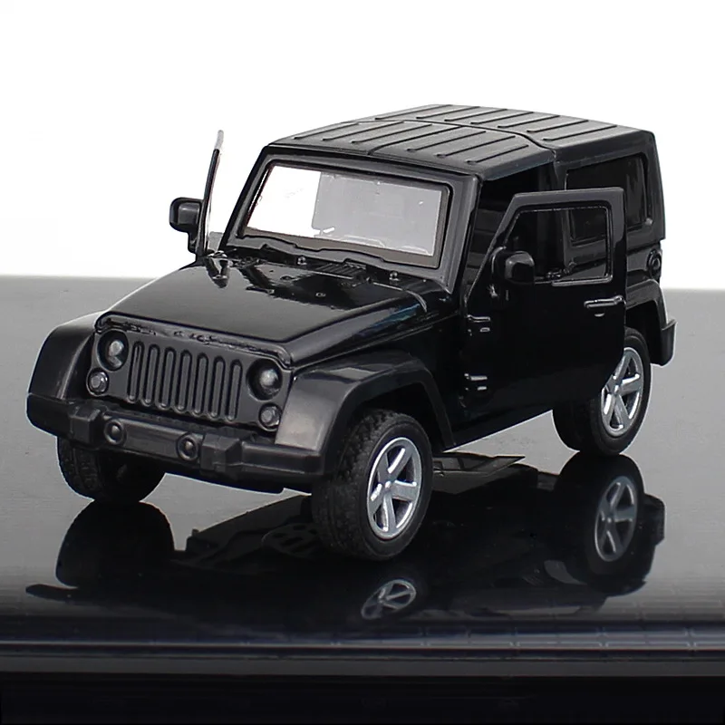 Alloy Jeep Wrangler black