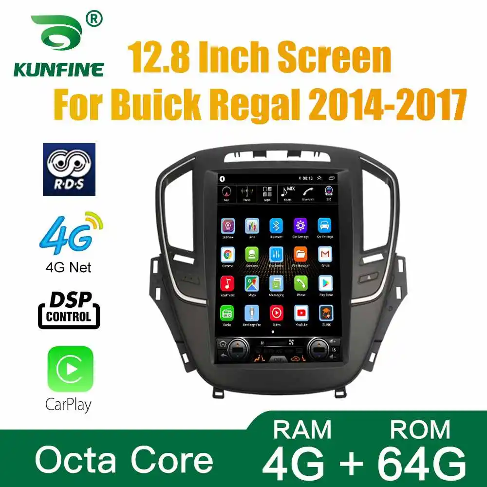 

Tesla Style For Buick Regal 2014-2021 Car Stereo Radio Octa Core 4GB RAM 64GM ROM Android 10.0 Car DVD GPS Player Deckless