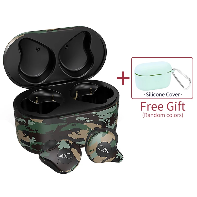 e12 amazon Sabbat E12 Ultra QCC3020 TWS Bluetooth 5,0 наушники стерео беспроводные наушники-вкладыши шумоподавление Беспроводная зарядка - Цвет: e12 amazon
