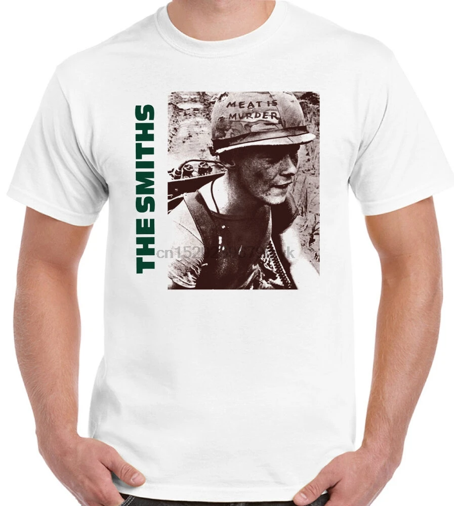 Футболка The Smiths с принтом мяса убийца Мужская Обложка для альбома унисекс Morrissey Top
