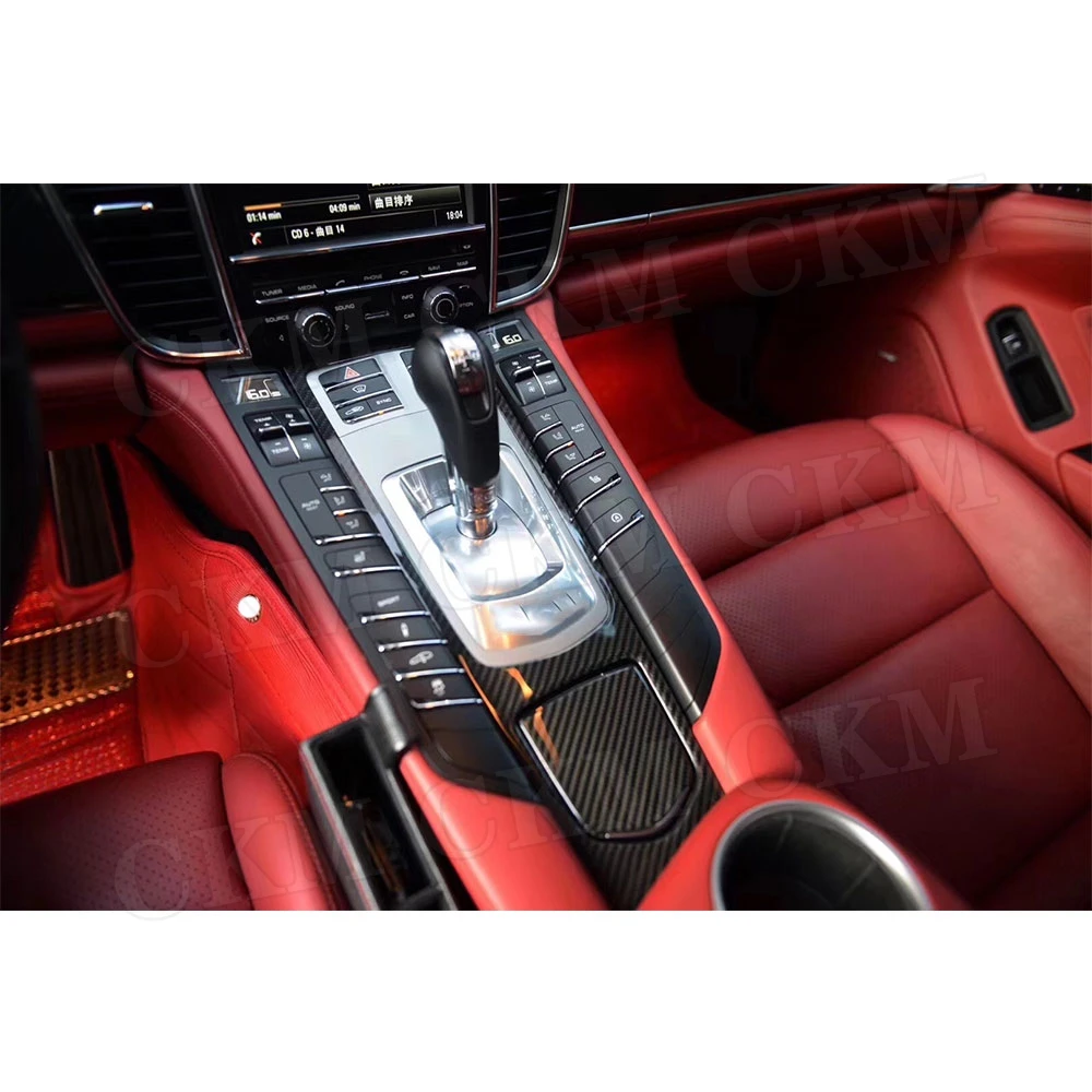 Dry Carbon Fiber Interior Trims Dashboard Meter Bar Covers For Porsche  Panamera 970 2010-2017 Dash Kit Door Panel Moulding Trim - Body Kits -  AliExpress