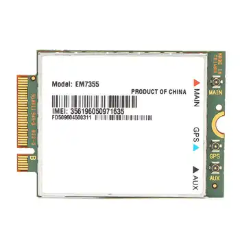 

Wireless Network Card Module 4G LTE WiFi PCIe M.2 NGFF EM7355 for Laptop Desktop High Quality