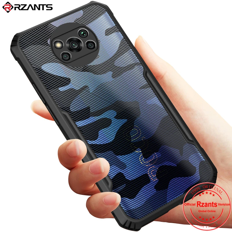 Rzants For Xiaomi POCO X3 NFC X3 GT  POCO X3 PRO Case Camouflage Beetle Hard Shockproof Ant-Drop Ultra Slim Thin Phone Cover