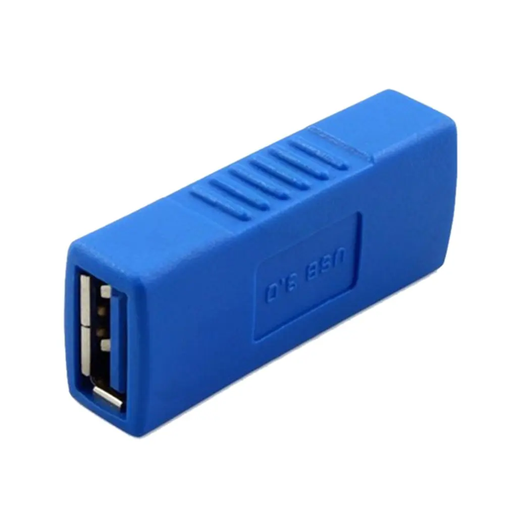female to female USB 3,0 тип A адаптер «Папа-мама» угловой удлинитель соединитель - Цвет: female to female