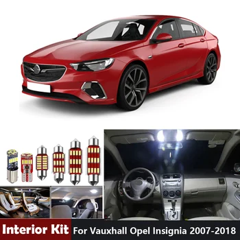 

12Pcs White Error free for Vauxhall Opel Insignia A Sedan Estate Hatchback Sports G09 LED Interior Light Kit ( 2008-2017)
