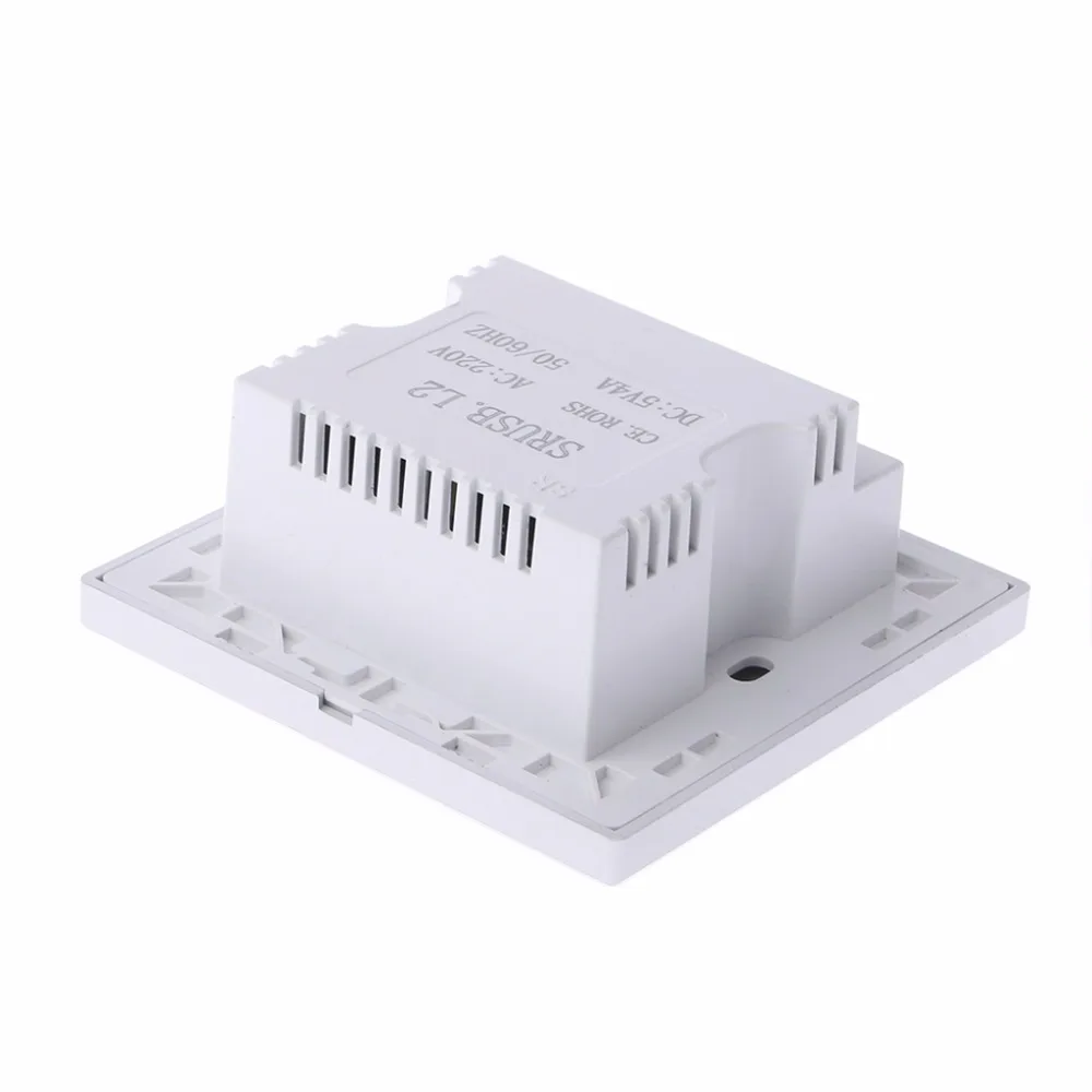220V 4A 86 Тип 4 Порты usb стены Мощность гнездо адаптера Зарядное устройство Панель Быстрая зарядка розетки 3 Colors1