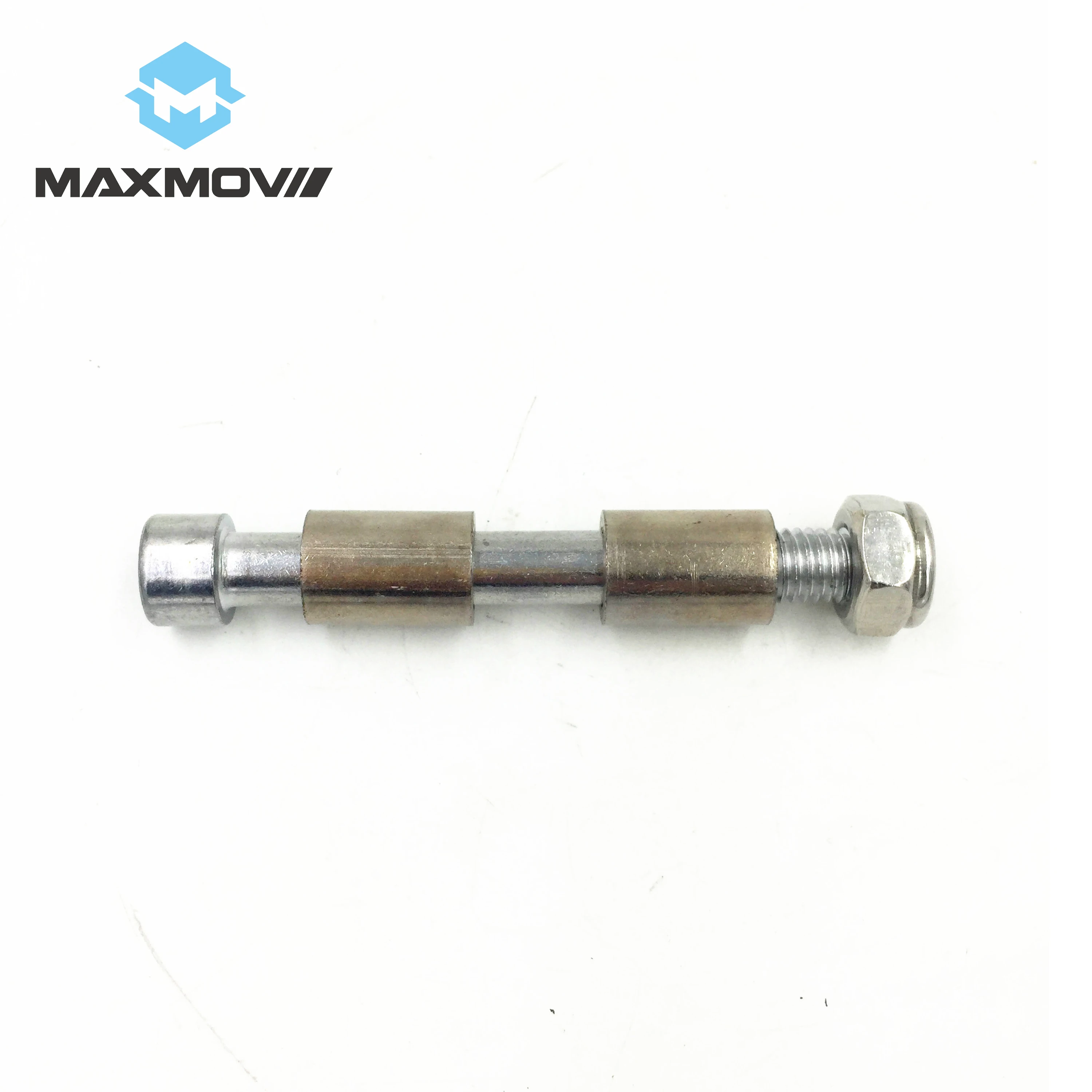

Maxmov Electric Scooter EVOKING Front Shock Absorption Fixed Axle 10mm X 85mm Length Shaft with 2pcs 16mm Sleeve