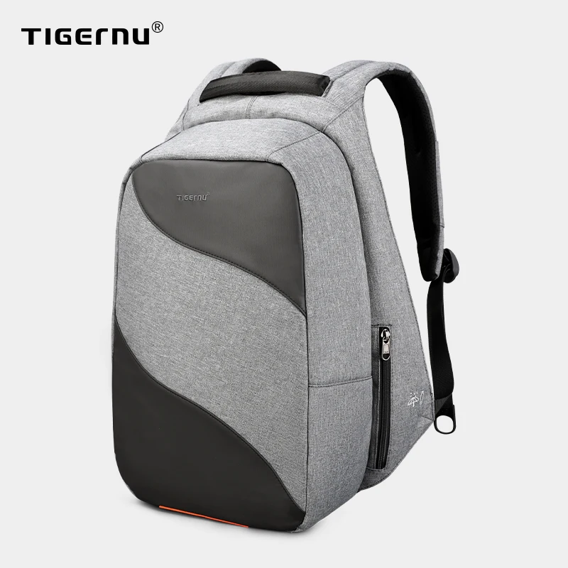 Tigernu Противоугонная USB зарядка 15 6 дюймов рюкзаки для ноутбука мужчин Рюкзак